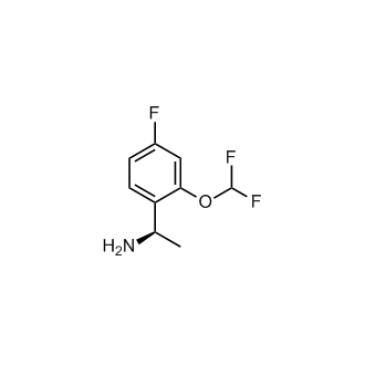 (R)-1-(2-(Difluoromethoxy)-4-fluorophenyl)ethan-1-amine
