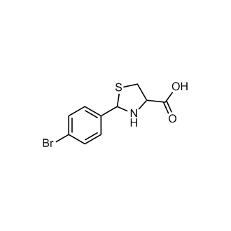 2-(4-Bromophenyl)thiazolidine-4-carboxylic acid