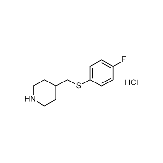4-(((4-Fluorophenyl)thio)methyl)piperidine hydrochloride