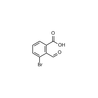 3-Bromo-2-formylbenzoic acid