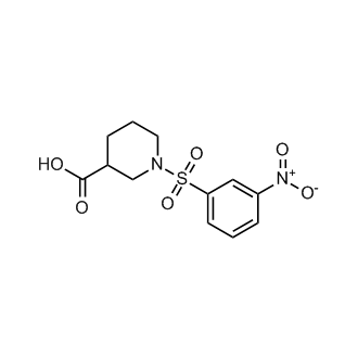 1-((3-Nitrophenyl)sulfonyl)piperidine-3-carboxylic acid