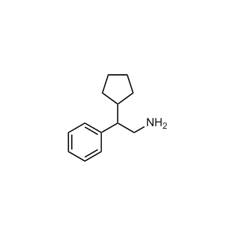 2-Cyclopentyl-2-phenylethan-1-amine