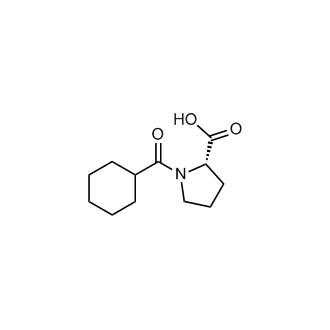 (Cyclohexanecarbonyl)-l-proline