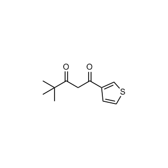 4,4-Dimethyl-1-(thiophen-3-yl)pentane-1,3-dione