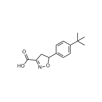 5-(4-(Tert-butyl)phenyl)-4,5-dihydroisoxazole-3-carboxylic acid