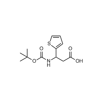 3-((Tert-butoxycarbonyl)amino)-3-(thiophen-2-yl)propanoic acid