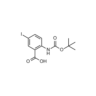 2-((Tert-butoxycarbonyl)amino)-5-iodobenzoic acid