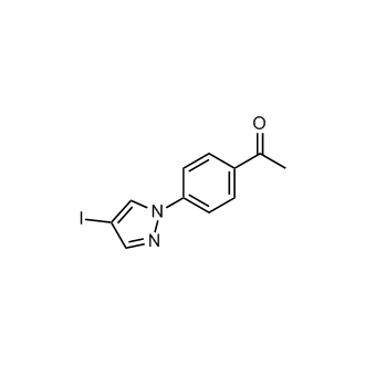 1-(4-(4-Iodo-1h-pyrazol-1-yl)phenyl)ethan-1-one