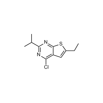 4-Chloro-6-ethyl-2-isopropylthieno[2,3-d]pyrimidine