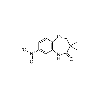 3,3-Dimethyl-7-nitro-2,3-dihydrobenzo[b][1,4]oxazepin-4(5h)-one