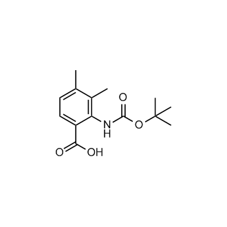 2-((Tert-butoxycarbonyl)amino)-3,4-dimethylbenzoic acid