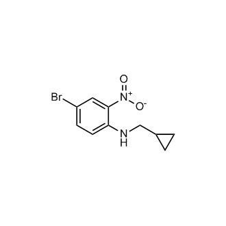 4-Bromo-N-(cyclopropylmethyl)-2-nitroaniline