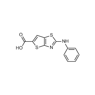 2-(Phenylamino)thieno[2,3-d]thiazole-5-carboxylic acid