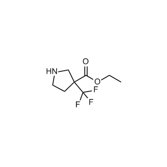 Ethyl 3-(trifluoromethyl)pyrrolidine-3-carboxylate