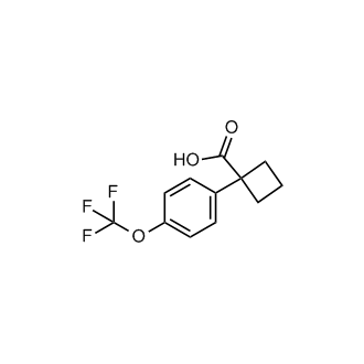 1-(4-(Trifluoromethoxy)phenyl)cyclobutane-1-carboxylic acid