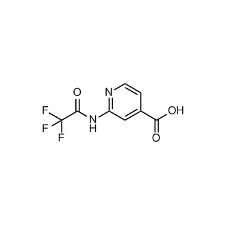 2-(2,2,2-Trifluoroacetamido)isonicotinic acid