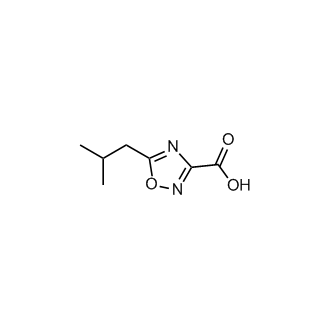 5-Isobutyl-1,2,4-oxadiazole-3-carboxylic acid