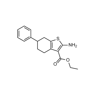 Ethyl 2-amino-6-phenyl-4,5,6,7-tetrahydrobenzo[b]thiophene-3-carboxylate