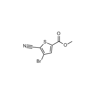 Methyl 4-bromo-5-cyanothiophene-2-carboxylate