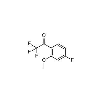 2,2,2-Trifluoro-1-(4-fluoro-2-methoxyphenyl)ethan-1-one