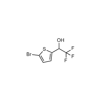 1-(5-Bromothiophen-2-yl)-2,2,2-trifluoroethan-1-ol