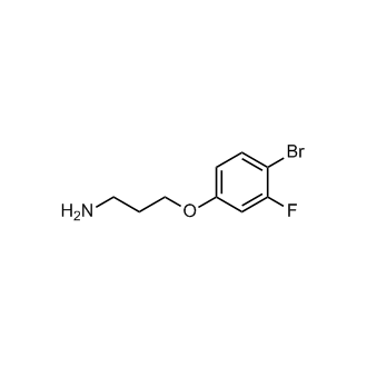 3-(4-Bromo-3-fluorophenoxy)propan-1-amine