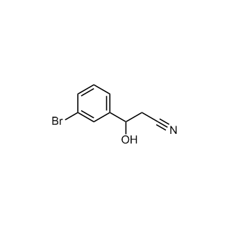 3-(3-Bromophenyl)-3-hydroxypropanenitrile