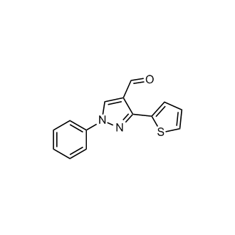 1-Phenyl-3-(thiophen-2-yl)-1H-pyrazole-4-carbaldehyde