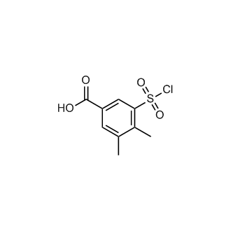 3-(Chlorosulfonyl)-4,5-dimethylbenzoic acid