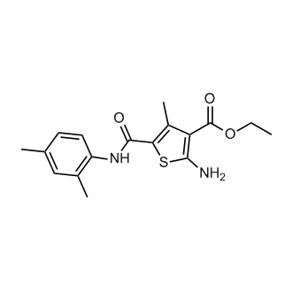Ethyl 2-amino-5-[(2,4-dimethylphenyl)carbamoyl]-4-methylthiophene-3-carboxylate