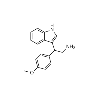 2-(1H-Indol-3-yl)-2-(4-methoxyphenyl)ethanamine