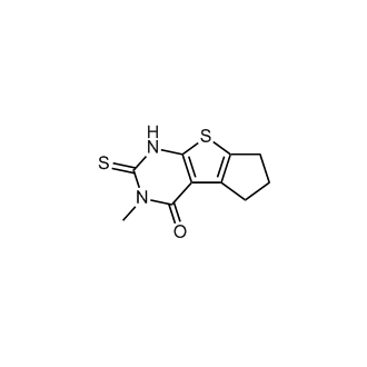 2-Mercapto-3-methyl-6,7-dihydro-3H-cyclopenta[4,5]thieno[2,3-d]pyrimidin-4(5H)-one