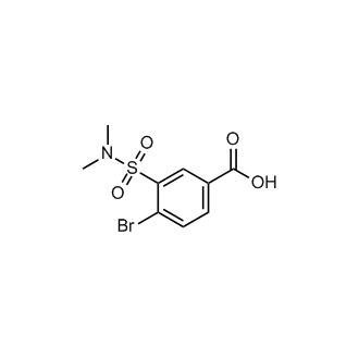 4-Bromo-3-(dimethylsulfamoyl)benzoic acid