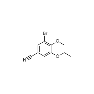 3-Bromo-5-ethoxy-4-methoxybenzonitrile
