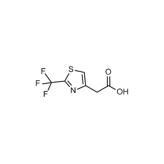 2-[2-(trifluoromethyl)-1,3-thiazol-4-yl]acetic acid