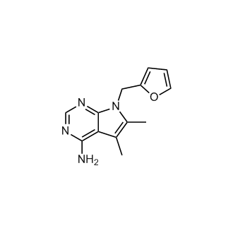 7-(Furan-2-ylmethyl)-5,6-dimethyl-7H-pyrrolo[2,3-d]pyrimidin-4-amine