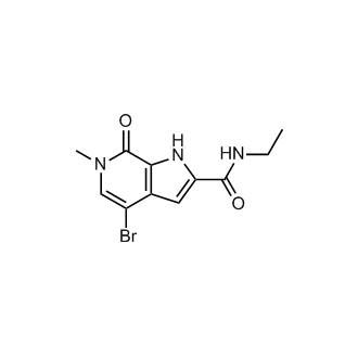 4-Bromo-N-ethyl-6-methyl-7-oxo-1h-pyrrolo[2,3-c]pyridine-2-carboxamide