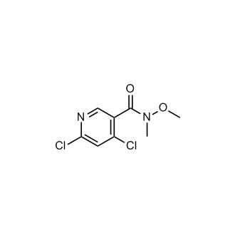 4,6-Dichloro-N-methoxy-N-methyl-pyridine-3-carboxamide