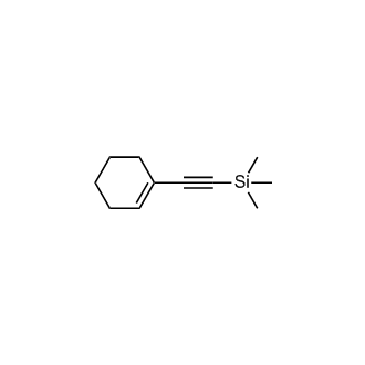2-(Cyclohexen-1-yl)ethynyl-trimethyl-silane