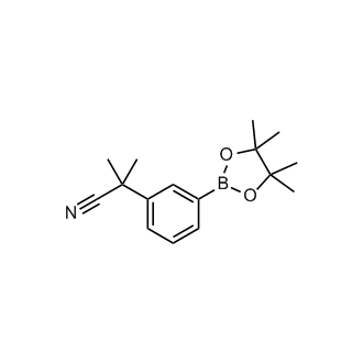 2-Methyl-2-[3-(4,4,5,5-tetramethyl-1,3,2-dioxaborolan-2-yl)phenyl]propanenitrile