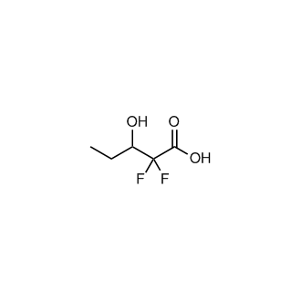 2,2-Difluoro-3-hydroxypentanoic acid