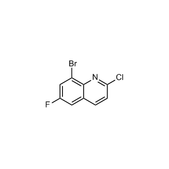 8-Bromo-2-chloro-6-fluoroquinoline