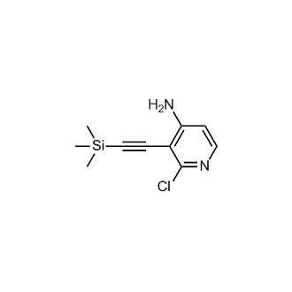 2-Chloro-3-((trimethylsilyl)ethynyl)pyridin-4-amine