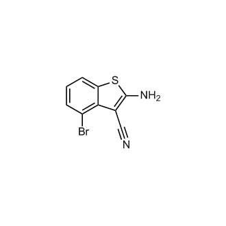 2-Amino-4-bromobenzo[b]thiophene-3-carbonitrile