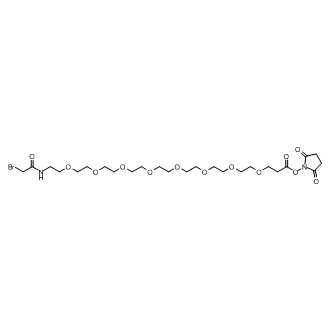 NHS-PEG8-amide-Br