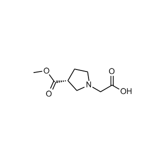 (R)-2-(3-(Methoxycarbonyl)pyrrolidin-1-yl)acetic acid