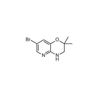 7-Bromo-2,2-dimethyl-3,4-dihydro-2H-pyrido[3,2-b][1,4]oxazine