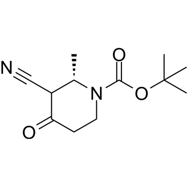 (2S)-tert-Butyl 3-cyano-2-methyl-4-oxopiperidine-1-carboxylate