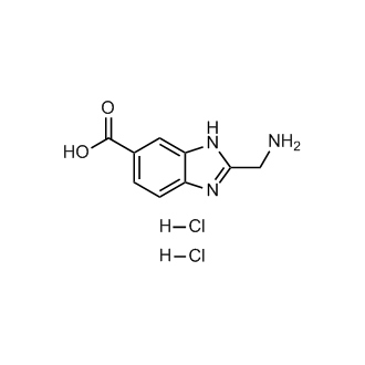 2-(Aminomethyl)-1H-benzo[d]imidazole-6-carboxylic acid dihydrochloride