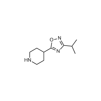 3-Isopropyl-5-(piperidin-4-yl)-1,2,4-oxadiazole